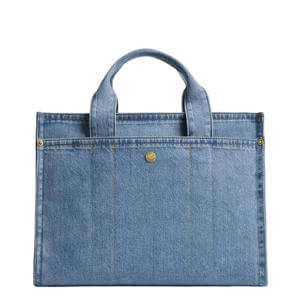 Coach Denim Cargo Tote